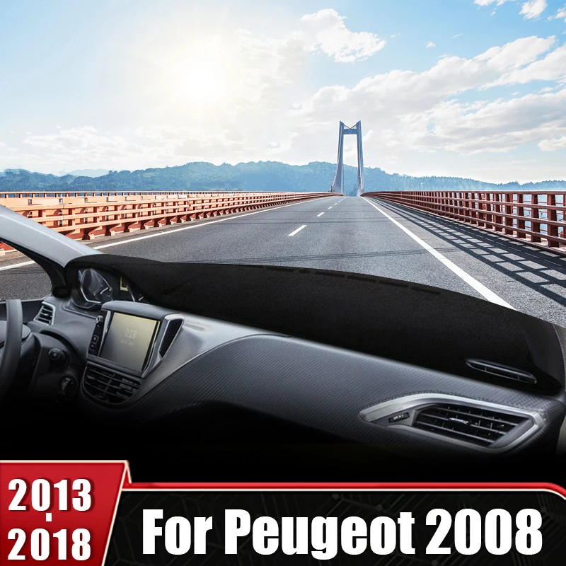 For Peugeot 2008 2013 2014 2015 2016 2017 2018 Car Dashboard Cover Sun Shade Avoid Light Mat Instrument Panel Non-Slip Carpets
For Peugeot 2008 2013 2014 2015 2016 2017 2018 Car Dashboard Cover Sun Shade Avoid Light Mat Instrument Panel Non-Slip Carpets