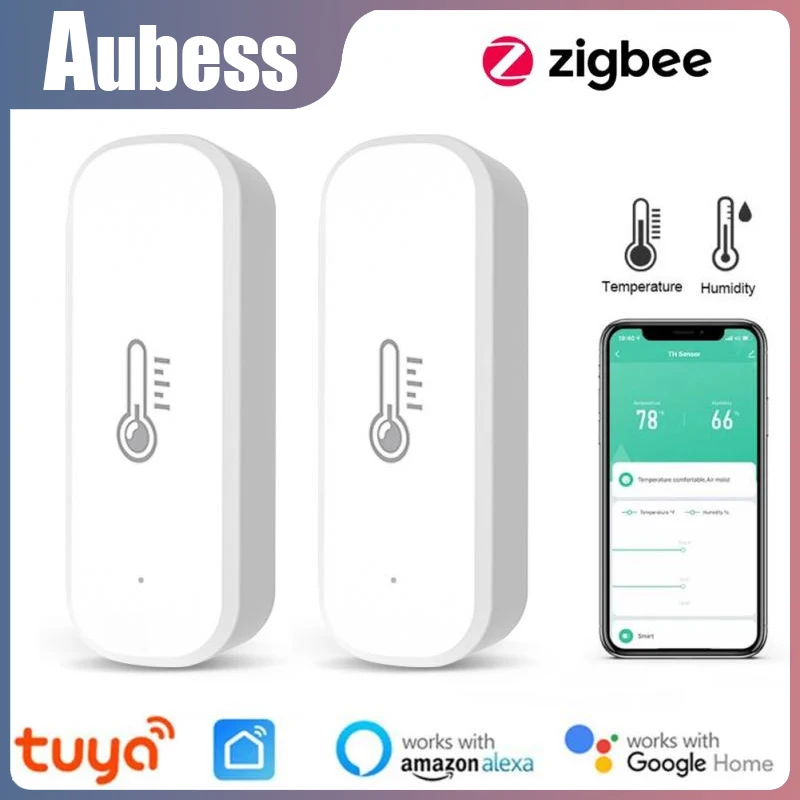 Умный датчик температуры и влажности Aubess Tuya ZigBee, работает от аккумулятора, работает с Alexa Google Home
Умный датчик температуры и влажности Aubess Tuya ZigBee, работает от аккумулятора, работает с Alexa Google Home