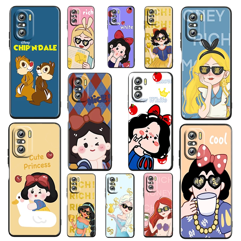 Disney Anime Princess Cute Black Phone Case For Xiaomi Redmi K50 K40 Gaming K30 K20 Pro 5G 10X 10C 4G Soft Silicone Fundas Coque
Disney Anime Princess Cute Black Phone Case For Xiaomi Redmi K50 K40 Gaming K30 K20 Pro 5G 10X 10C 4G Soft Silicone Fundas Coque