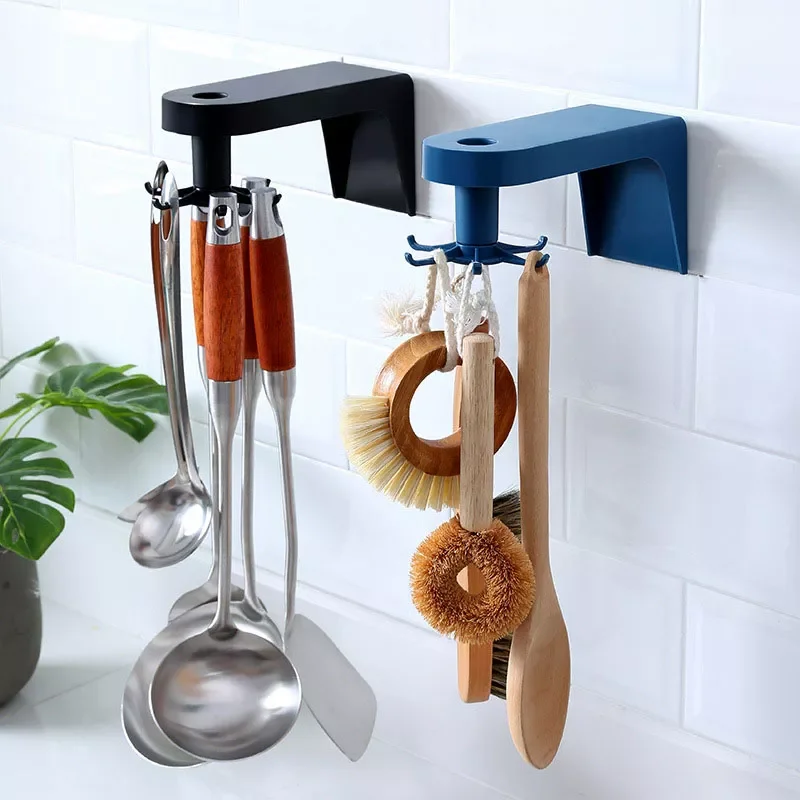 Kitchen Rotating Hook Storage Organizer Home Accessories Hooks Hanger Wall Shelf Bathroom Accessories Household
Kitchen Rotating Hook Storage Organizer Home Accessories Hooks Hanger Wall Shelf Bathroom Accessories Household