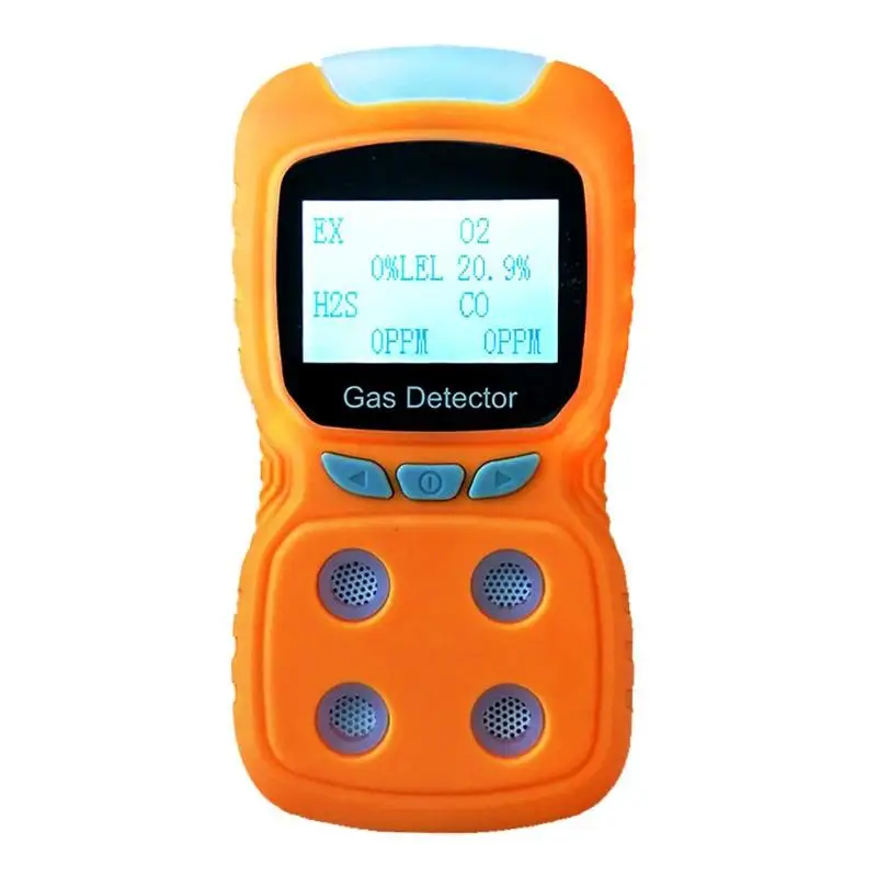 Portable Gas Detector 4 in 1 Gas Alarm Monitor Multi-gas Leak Detector Rechargeable Harmful Air Quality Monitor
Portable Gas Detector 4 in 1 Gas Alarm Monitor Multi-gas Leak Detector Rechargeable Harmful Air Quality Monitor