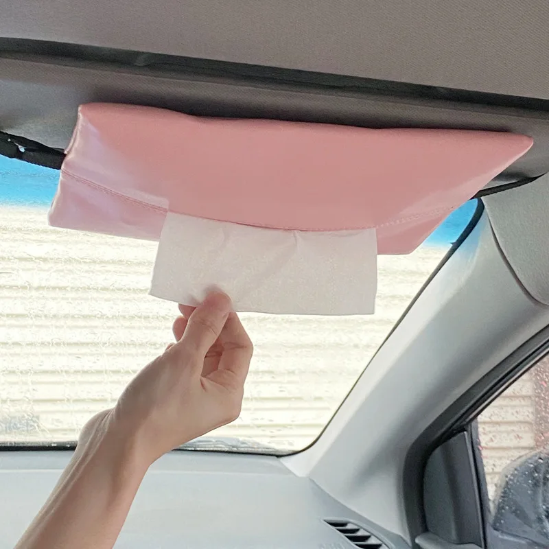 Car Tissue Holder Car Sun Visor Seat Back Tissue Box Storage Styling Accessories Pumping Paper Storage Box
Car Tissue Holder Car Sun Visor Seat Back Tissue Box Storage Styling Accessories Pumping Paper Storage Box