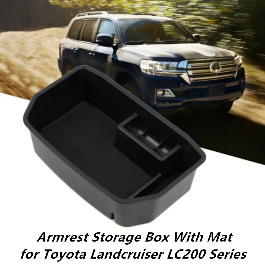 Car Console Armrest Storage Box Tray Organizer For Toyota Landcruiser LC200 Series Car Interior Accessories Stowing Tidying ABS
Car Console Armrest Storage Box Tray Organizer For Toyota Landcruiser LC200 Series Car Interior Accessories Stowing Tidying ABS