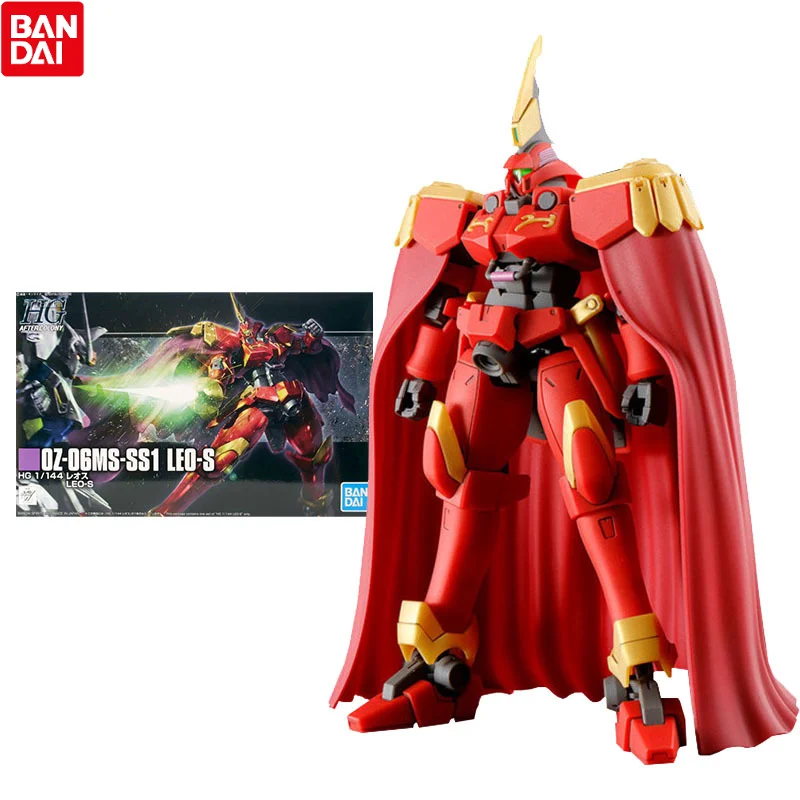 

Bandai Gundam Model Kit Anime Figure PB Limited HG 1/144 OZ-06MS-SS1 LEO-S Genuine Gunpla Anime Action Figure Toys for Children
