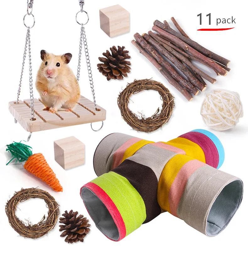 New 11 Pack Pet Hamster Toys Set Hamsters Rabbits Grass Ball Chew Toys Carrot Woven Balls For Cat Cleaning Teeth Pet Supplies
New 11 Pack Pet Hamster Toys Set Hamsters Rabbits Grass Ball Chew Toys Carrot Woven Balls For Cat Cleaning Teeth Pet Supplies