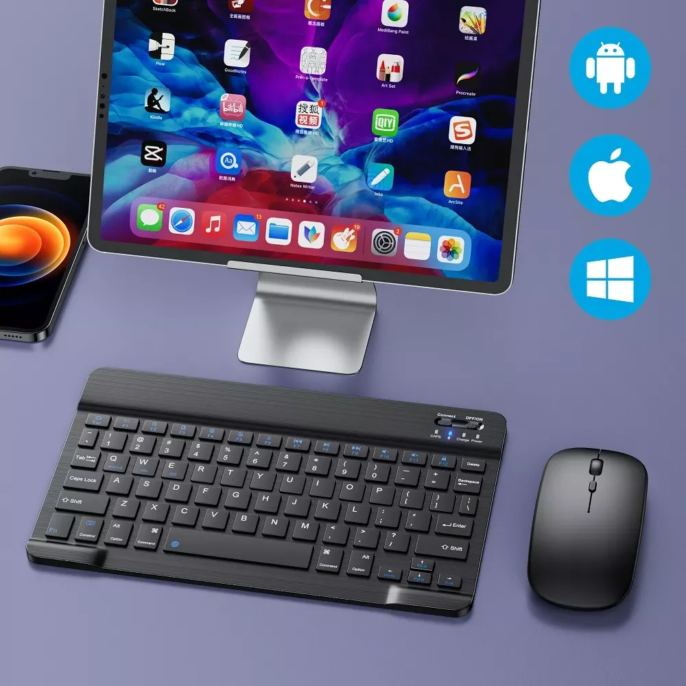 Factory Direct Selling Wireless Keyboard And Mouse EN Russian Keyboard For Phone Tablet Ipad Mini PC Keyboard Rechargeable Span
Factory Direct Selling Wireless Keyboard And Mouse EN Russian Keyboard For Phone Tablet Ipad Mini PC Keyboard Rechargeable Span
