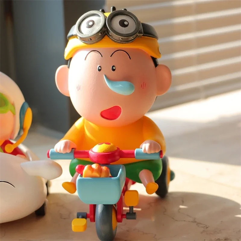 15 см аниме фигурка Crayon Shin-chan нохара shinnosuke Boochan Веселая модель велосипеда куклы нохара Shiro Декор коллекционный взрослый childr
15 см аниме фигурка Crayon Shin-chan нохара shinnosuke Boochan Веселая модель велосипеда куклы нохара Shiro Декор коллекционный взрослый childr