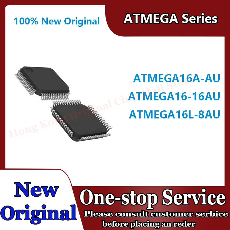 100% New Originl ATMEGA16-16AU ATMEGA16A-AU ATMEGA16L-8AU ATMEGA16 ATMEGA16A TQFP-44 Chipset IC MCU Chip
100% New Originl ATMEGA16-16AU ATMEGA16A-AU ATMEGA16L-8AU ATMEGA16 ATMEGA16A TQFP-44 Chipset IC MCU Chip