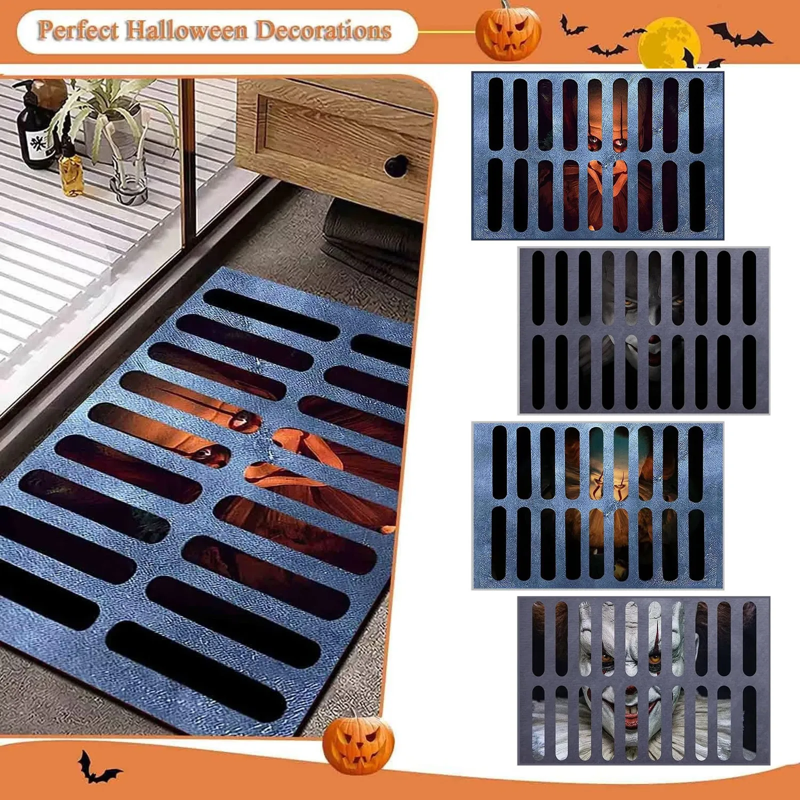 3d коврик «Хэллоуин», нескользящий напольный коврик, ужас, клоун, спальня, гостиная, напольный коврик, дверной коврик, забавное ужасное украш...
3d коврик «Хэллоуин», нескользящий напольный коврик, ужас, клоун, спальня, гостиная, напольный коврик, дверной коврик, забавное ужасное украш...