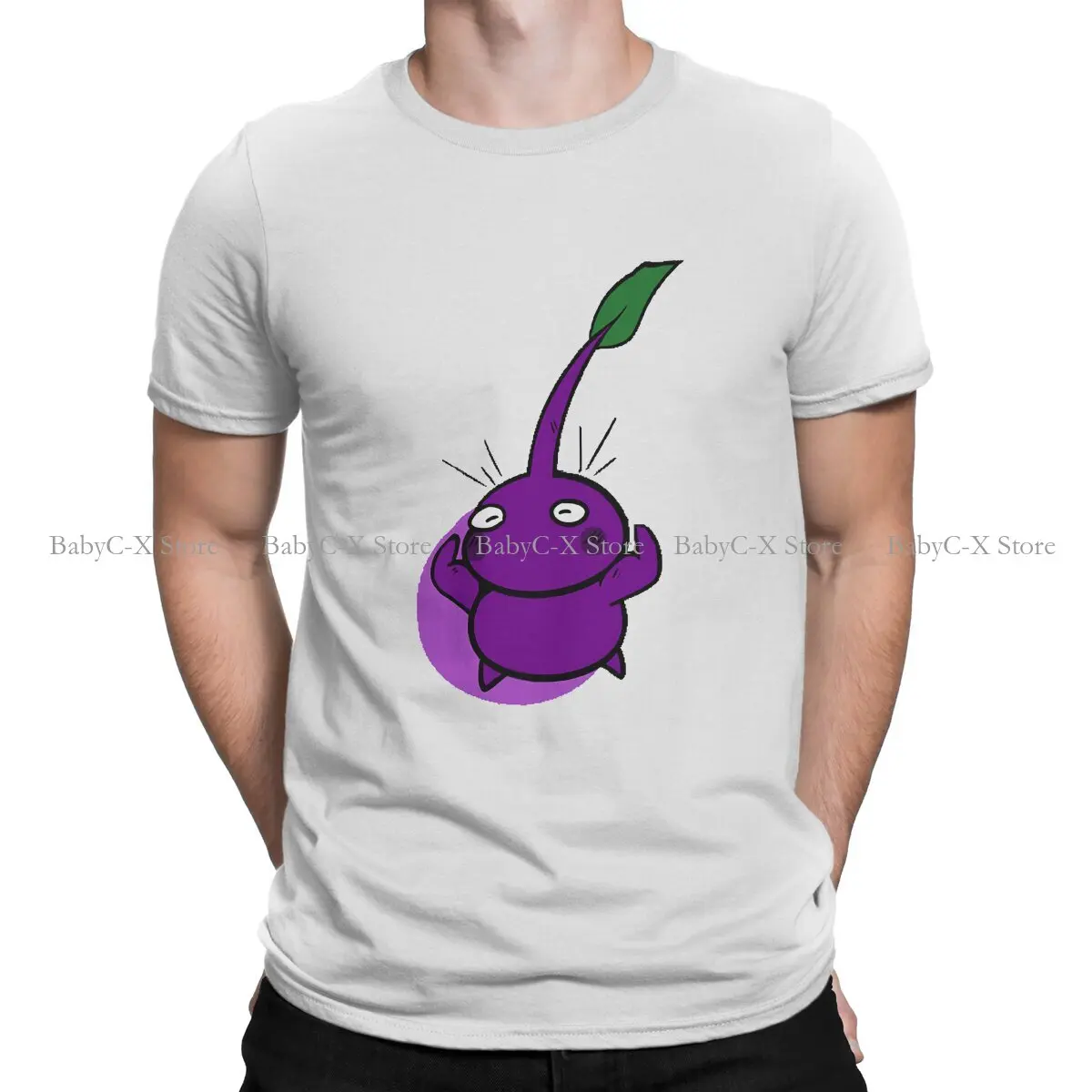 Фиолетовые модные футболки Pikmin, красочные игровые мужские Графические Топы, футболка с круглым вырезом
Фиолетовые модные футболки Pikmin, красочные игровые мужские Графические Топы, футболка с круглым вырезом