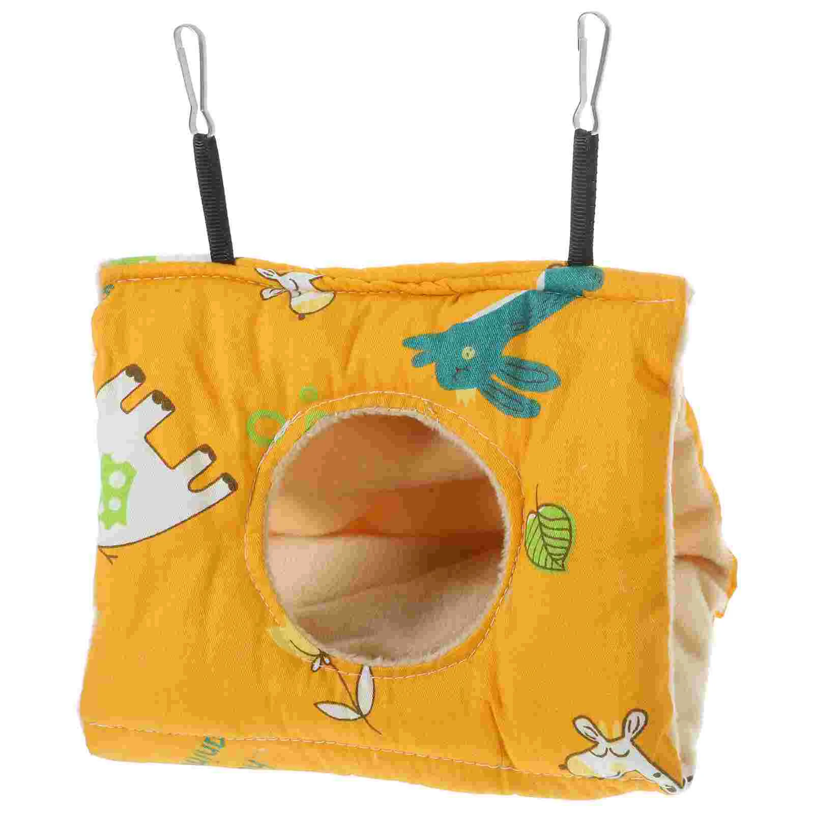 Hanging Nest Lovely Parrot Hammock Bird House Small Animal Cage Accessories Parakeets
Hanging Nest Lovely Parrot Hammock Bird House Small Animal Cage Accessories Parakeets