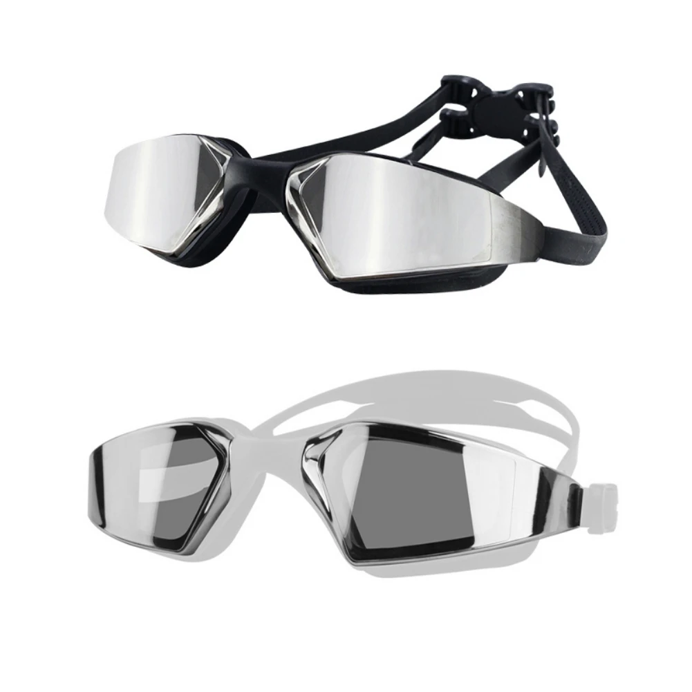 Swimming Goggles Waterproof Anti-fog Swim Goggles Large Frame Electroplated Colorful One-piece Silicone Swim
Swimming Goggles Waterproof Anti-fog Swim Goggles Large Frame Electroplated Colorful One-piece Silicone Swim