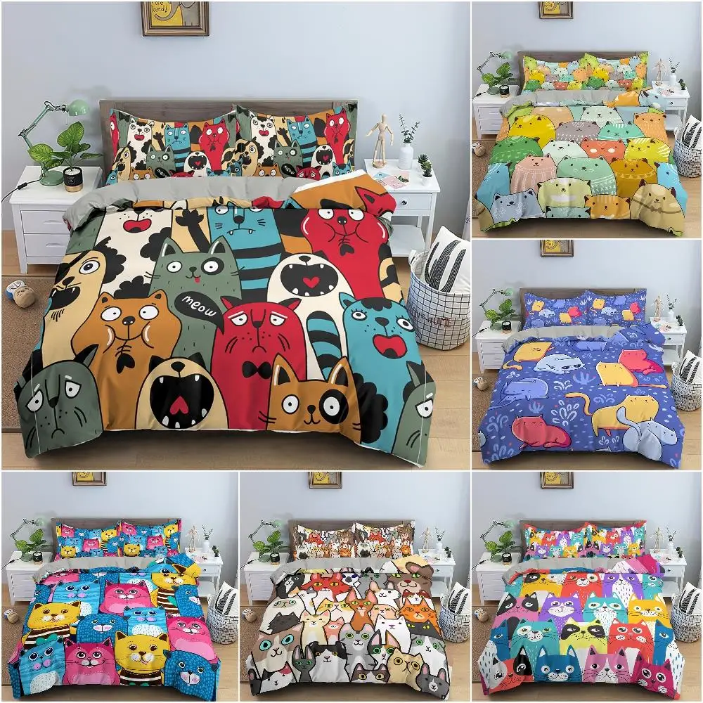 3D Cartoon Animals Pattern Duvet Cover Set Cozy Bedding Set Quilt Cover King Twin Size Bedclothes With Pillowcase Home Decor
3D Cartoon Animals Pattern Duvet Cover Set Cozy Bedding Set Quilt Cover King Twin Size Bedclothes With Pillowcase Home Decor