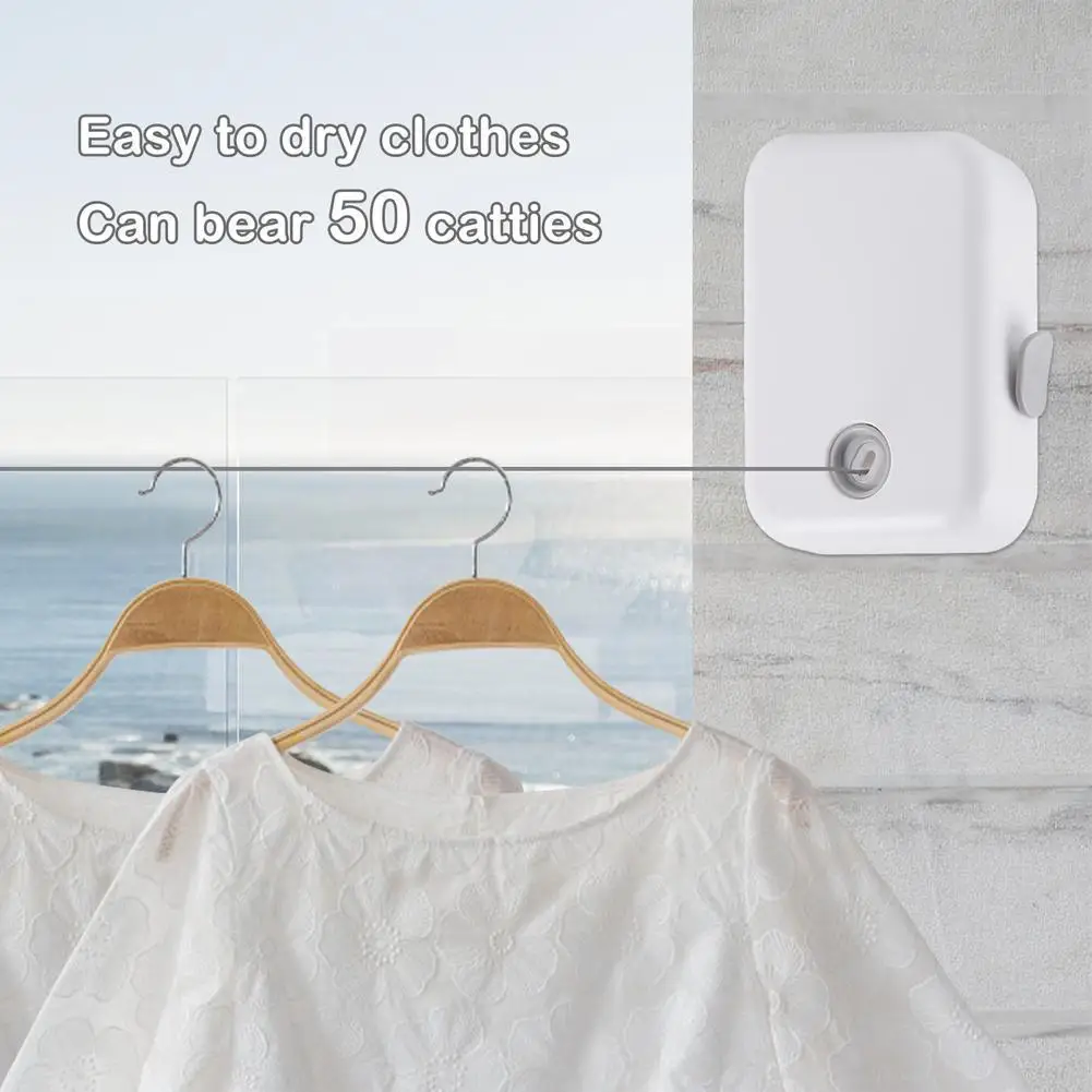 Portable Steel Retractable Clothesline Indoor Drying Outdoor Clothes Organizer Dryer Clothes Rack Rope Laundry Ha S6k4
Portable Steel Retractable Clothesline Indoor Drying Outdoor Clothes Organizer Dryer Clothes Rack Rope Laundry Ha S6k4