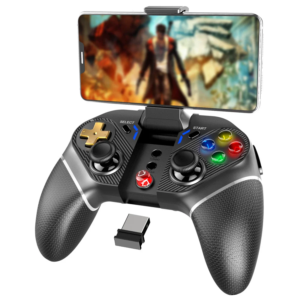 Wireless Bluetooth Soldier Mobile Phone Bluetooth Gamepad Handle With Macro Programming + 2.4G Receiver For Switch/PC/PS3
Wireless Bluetooth Soldier Mobile Phone Bluetooth Gamepad Handle With Macro Programming + 2.4G Receiver For Switch/PC/PS3
