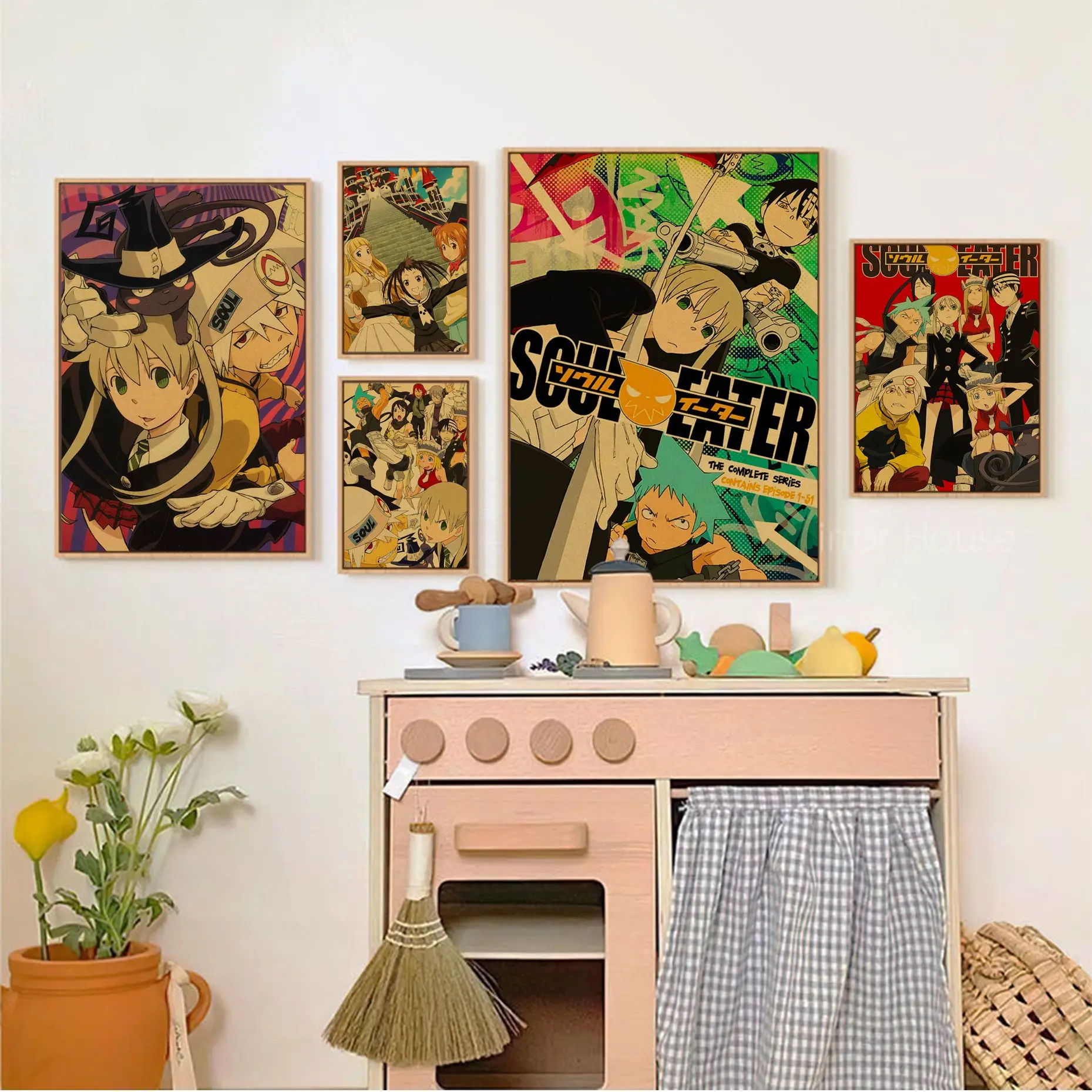 Classic Anime Soul Eater Classic Vintage Posters Wall Art Retro Posters for Home Stickers Wall Painting
Classic Anime Soul Eater Classic Vintage Posters Wall Art Retro Posters for Home Stickers Wall Painting