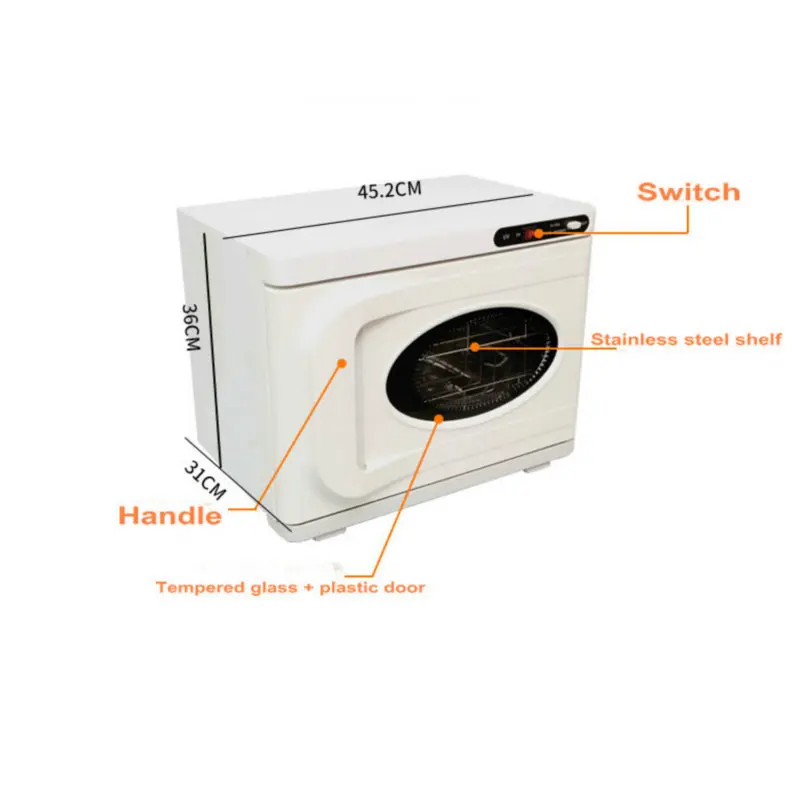 Towel Disinfection Cabinet UV Towel Heating Cabinet for Beauty Salon Manicure Tool UV Ultraviolet Ozone sterilizer
Towel Disinfection Cabinet UV Towel Heating Cabinet for Beauty Salon Manicure Tool UV Ultraviolet Ozone sterilizer