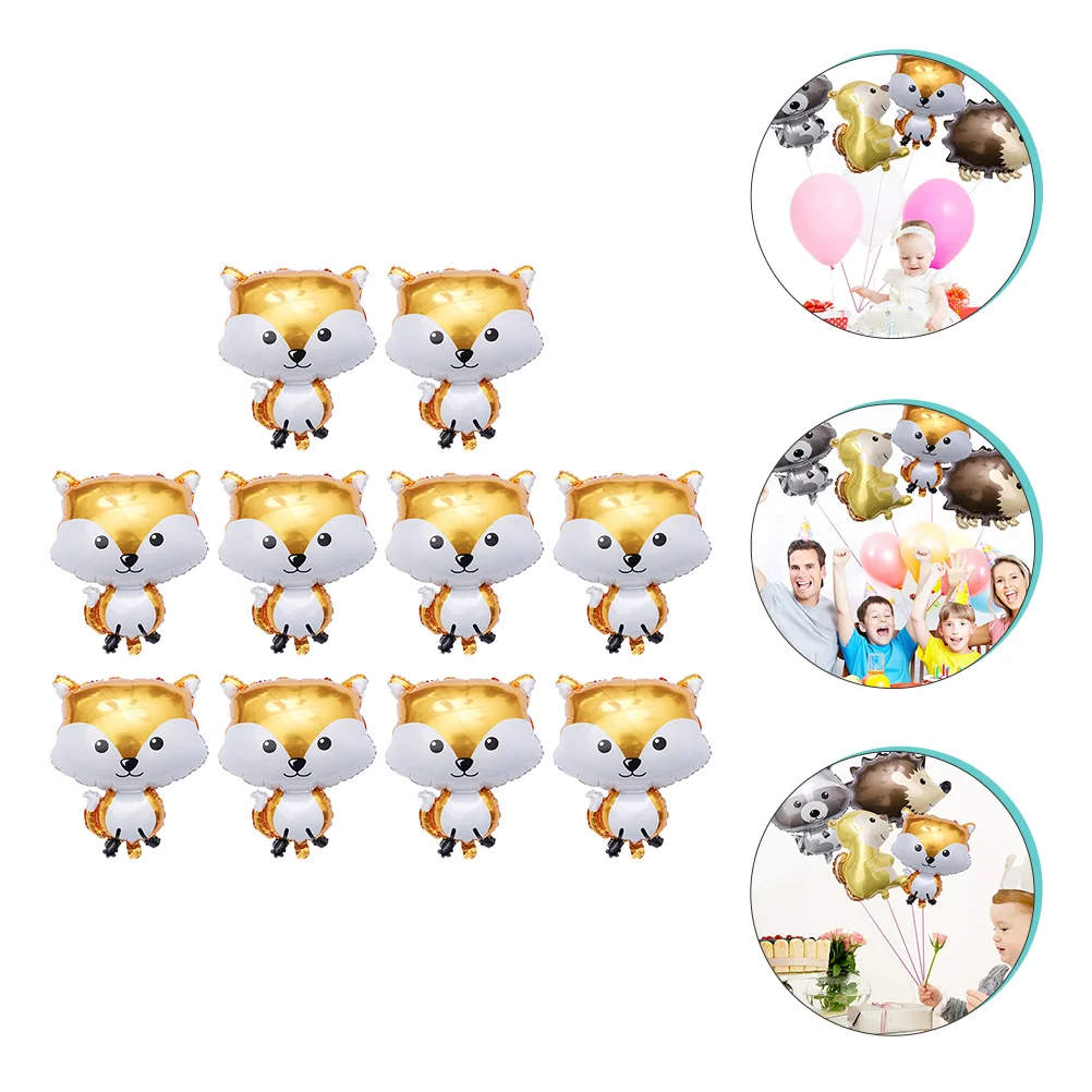 10pcs Party Balloons, Prime Durable Animal Foil Balloon Animal Party Balloon for Party Home Birthady
10pcs Party Balloons, Prime Durable Animal Foil Balloon Animal Party Balloon for Party Home Birthady