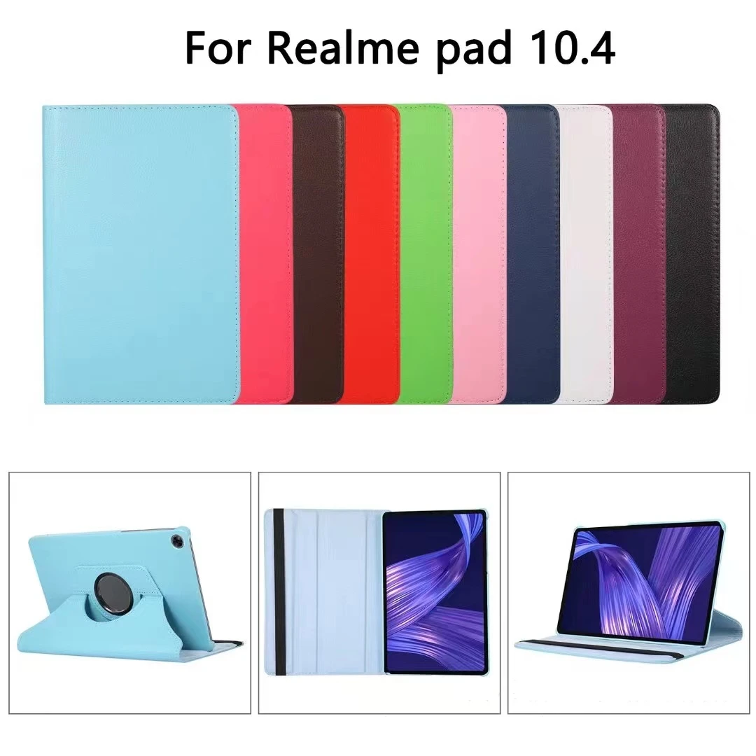 For Realme Pad Case 2021 Rotatable Stand Tablet Cover for Realme Pad 10.4 inch RMP2102 RMP2103 Stand PU Leather Cover Case Funda
For Realme Pad Case 2021 Rotatable Stand Tablet Cover for Realme Pad 10.4 inch RMP2102 RMP2103 Stand PU Leather Cover Case Funda