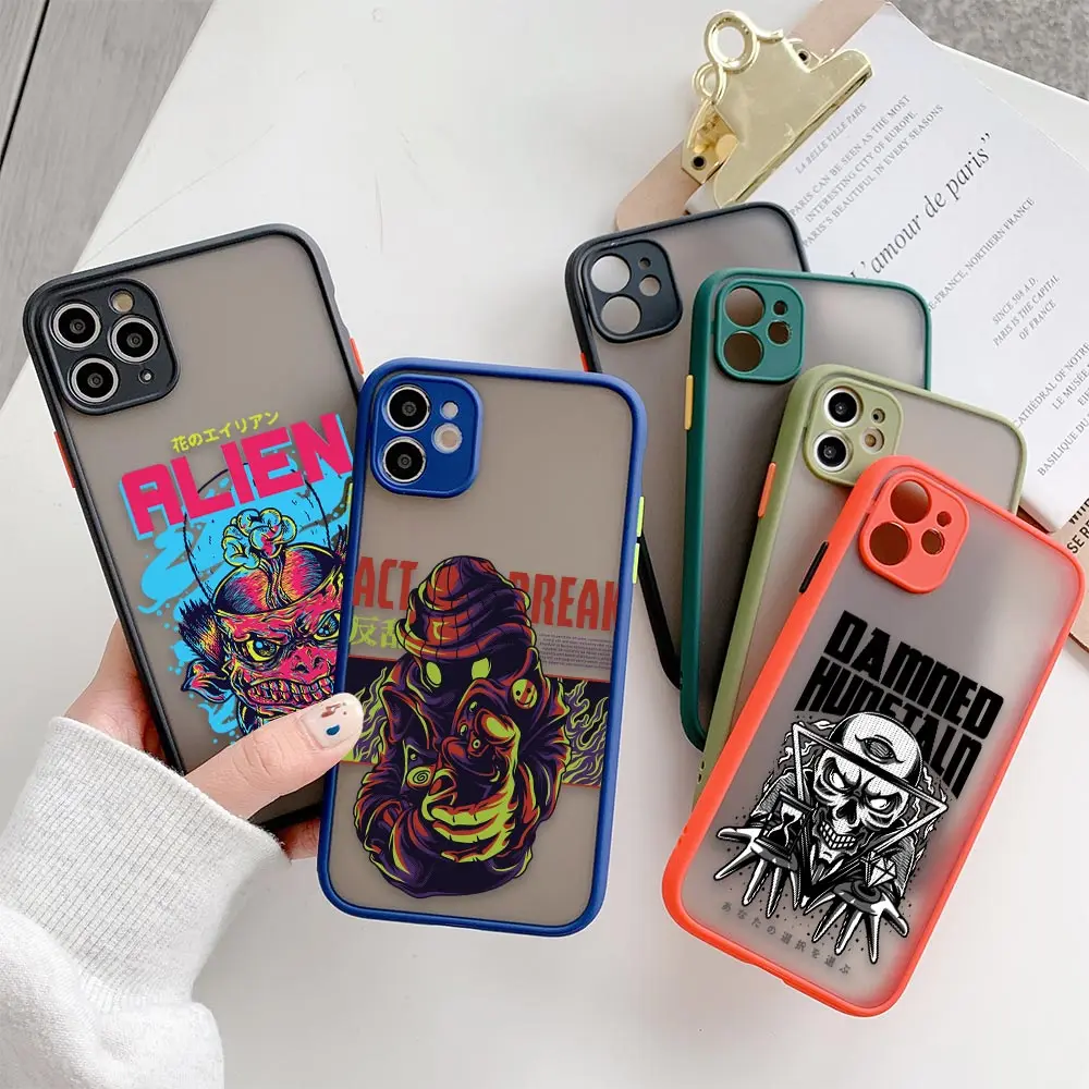 Hand-Painted Skeleton Monster Graffiti Fundas Coques Matte Case For iPhone Apple 11 12 13 14 Pro Max 7 8 Plus Mini Case
Hand-Painted Skeleton Monster Graffiti Fundas Coques Matte Case For iPhone Apple 11 12 13 14 Pro Max 7 8 Plus Mini Case