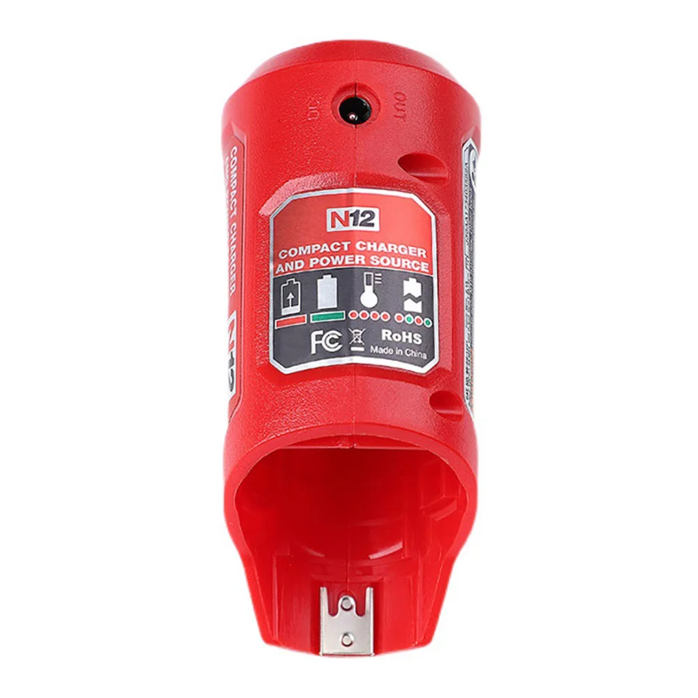 N12 Li-Ion Battery Charger Converter for Milwaukeee M12 12V Li-Ion Battery USB Device Mobile Phone Power Supply A
N12 Li-Ion Battery Charger Converter for Milwaukeee M12 12V Li-Ion Battery USB Device Mobile Phone Power Supply A