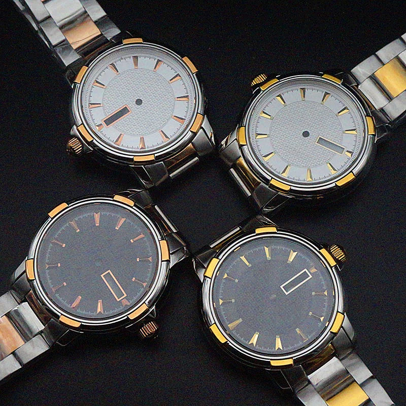 43mm Assembly Watch Accessory 168 Series Case Set Stianless Steel Strap for 2834 2836 2846 Movement Sapphire Dual Calendar Dial
43mm Assembly Watch Accessory 168 Series Case Set Stianless Steel Strap for 2834 2836 2846 Movement Sapphire Dual Calendar Dial
