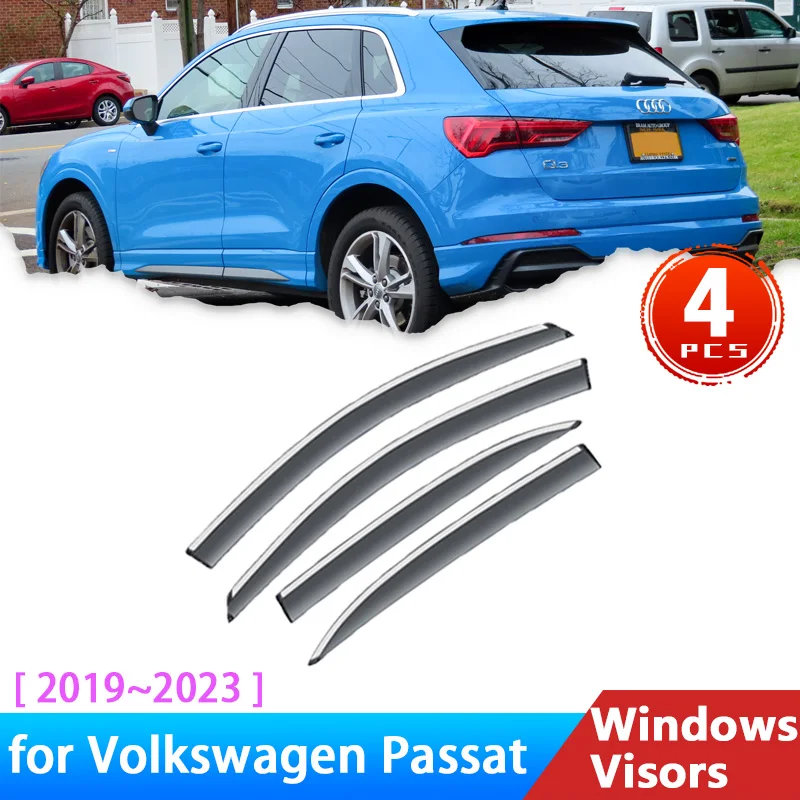 Car Side Window Visors for Audi RS Q3 F3 S-Line Sportback 2019~2023 Accessories 4x Deflectors Rain Eyebrow Guards 2020 2021 2022
Car Side Window Visors for Audi RS Q3 F3 S-Line Sportback 2019~2023 Accessories 4x Deflectors Rain Eyebrow Guards 2020 2021 2022