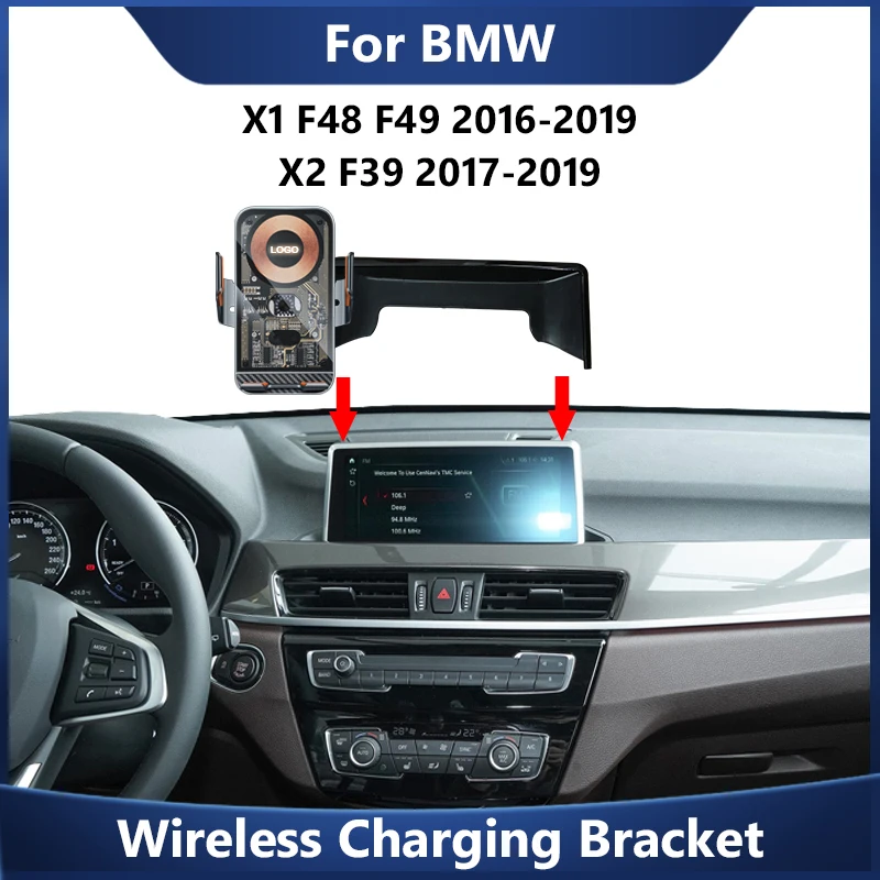 Автомобильный Штатив для BMW X1 F48 F49 X2 F39 2016-2019 QI Беспроводное зарядное устройство GPS Навигация экран крепление держатель аксессуары
Автомобильный Штатив для BMW X1 F48 F49 X2 F39 2016-2019 QI Беспроводное зарядное устройство GPS Навигация экран крепление держатель аксессуары