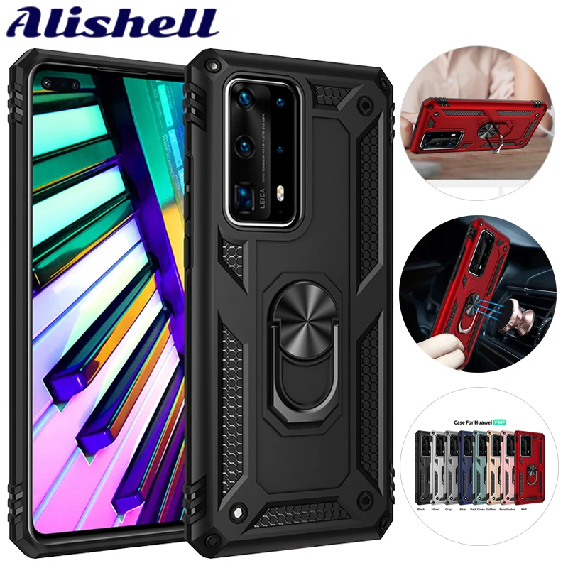 Shockproof Phone Case For Huawei P30Pro P30Lite P40Lite P40 ProPlus Military-Grade Anti-Drop Ring Cover For Huawei P Smart Pro
Shockproof Phone Case For Huawei P30Pro P30Lite P40Lite P40 ProPlus Military-Grade Anti-Drop Ring Cover For Huawei P Smart Pro