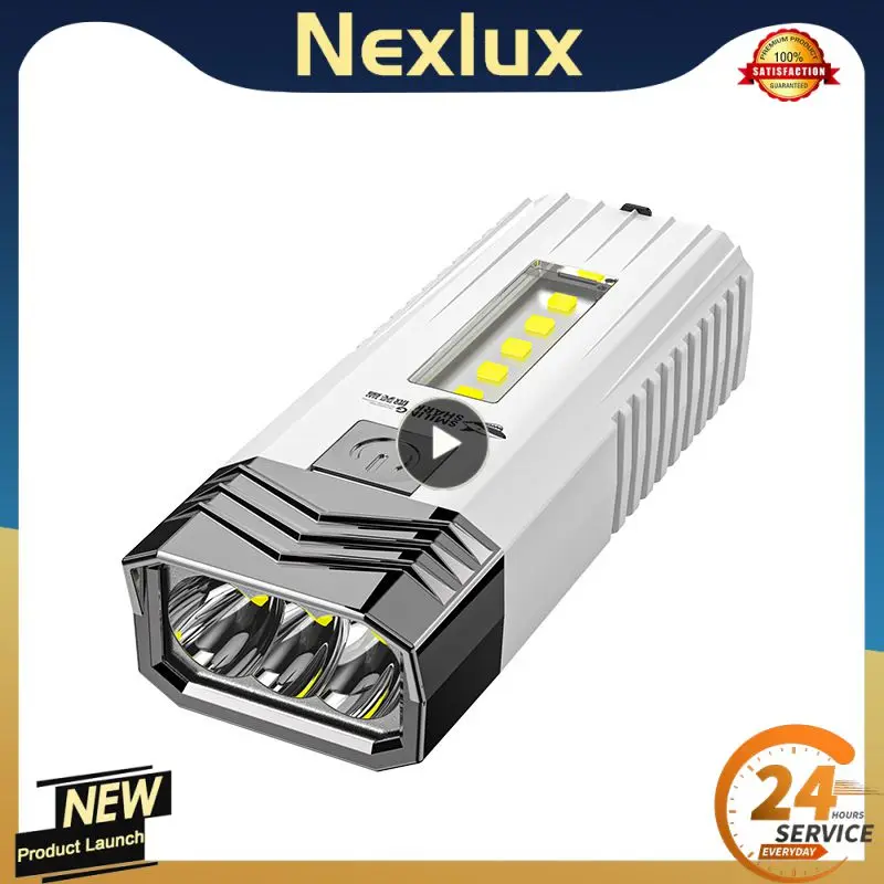 4 Modes Tactical Led Flashlight Outdoor Lighting Portable Mini Built-in Battery Led Flashlight 2023 New 2 In 1 Ultra Bright Usb
4 Modes Tactical Led Flashlight Outdoor Lighting Portable Mini Built-in Battery Led Flashlight 2023 New 2 In 1 Ultra Bright Usb