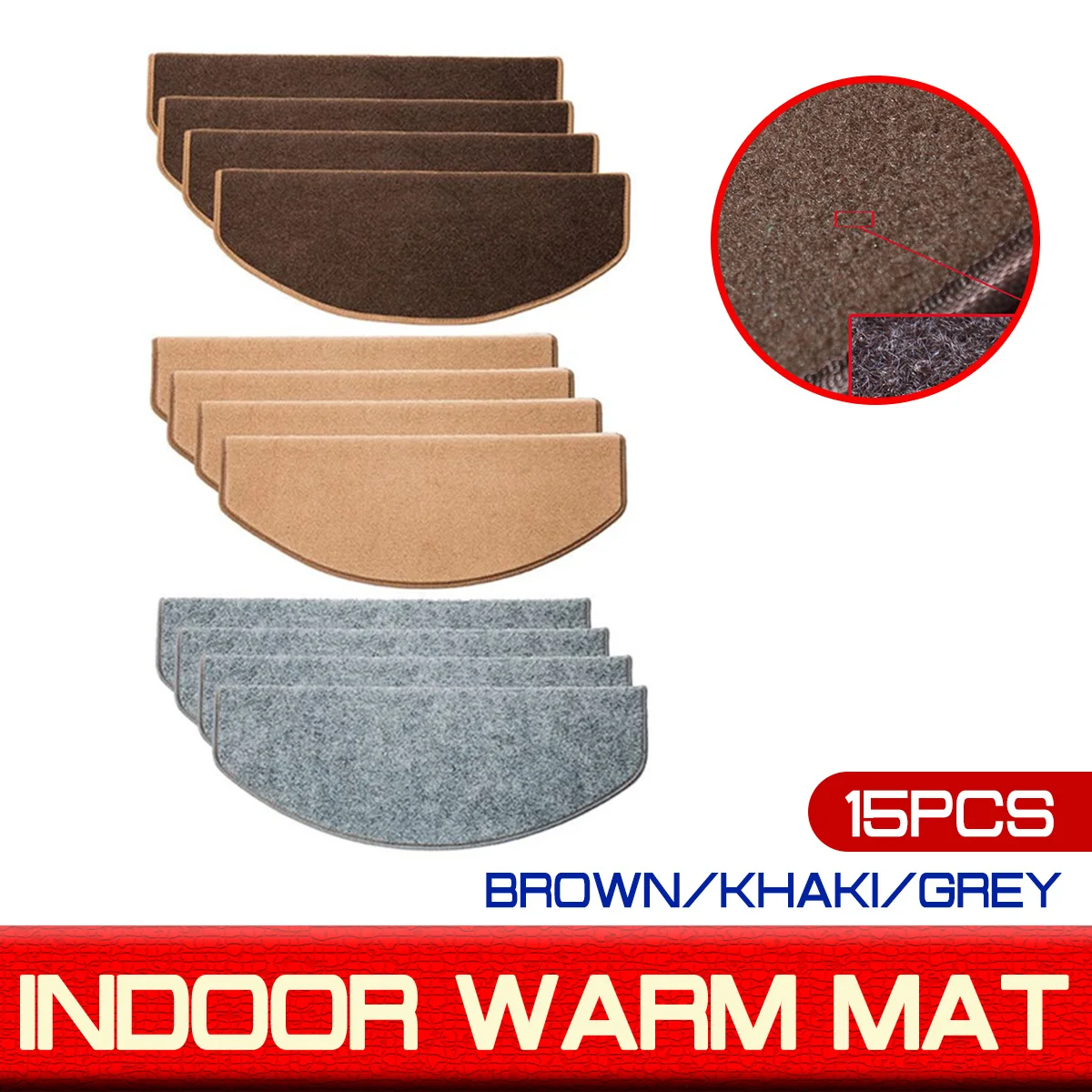 15PCS Floor Mats 55x21 Stair Tread Carpet Mats Self Adhesive Stair Mat Stair Mat Anti-Skid Step Rugs Safety Mute Indoor Warm Pad
15PCS Floor Mats 55x21 Stair Tread Carpet Mats Self Adhesive Stair Mat Stair Mat Anti-Skid Step Rugs Safety Mute Indoor Warm Pad