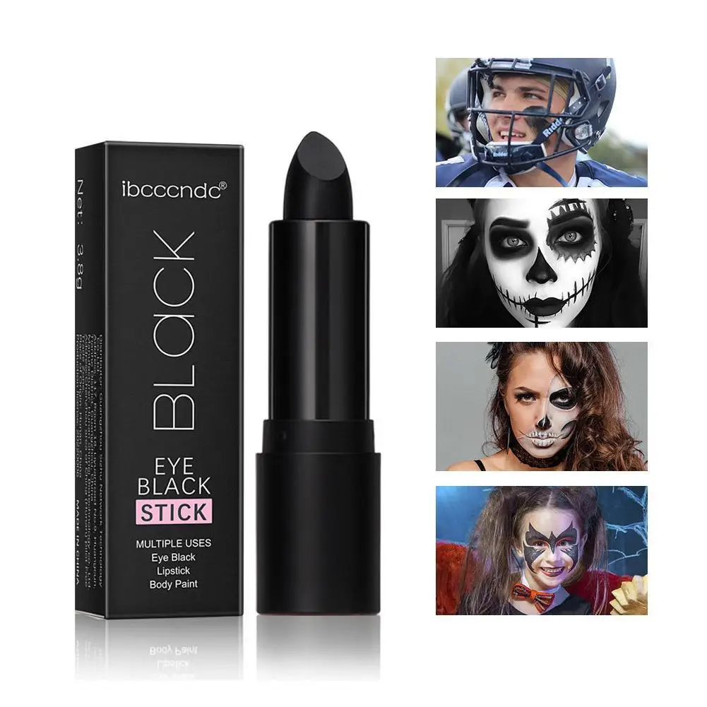 Black Eye Face Body Paint Stick Cream Eyeblack Tube Black Body Painting Blendable Sticks For Halloween Cosplay Joker Makeup
Black Eye Face Body Paint Stick Cream Eyeblack Tube Black Body Painting Blendable Sticks For Halloween Cosplay Joker Makeup