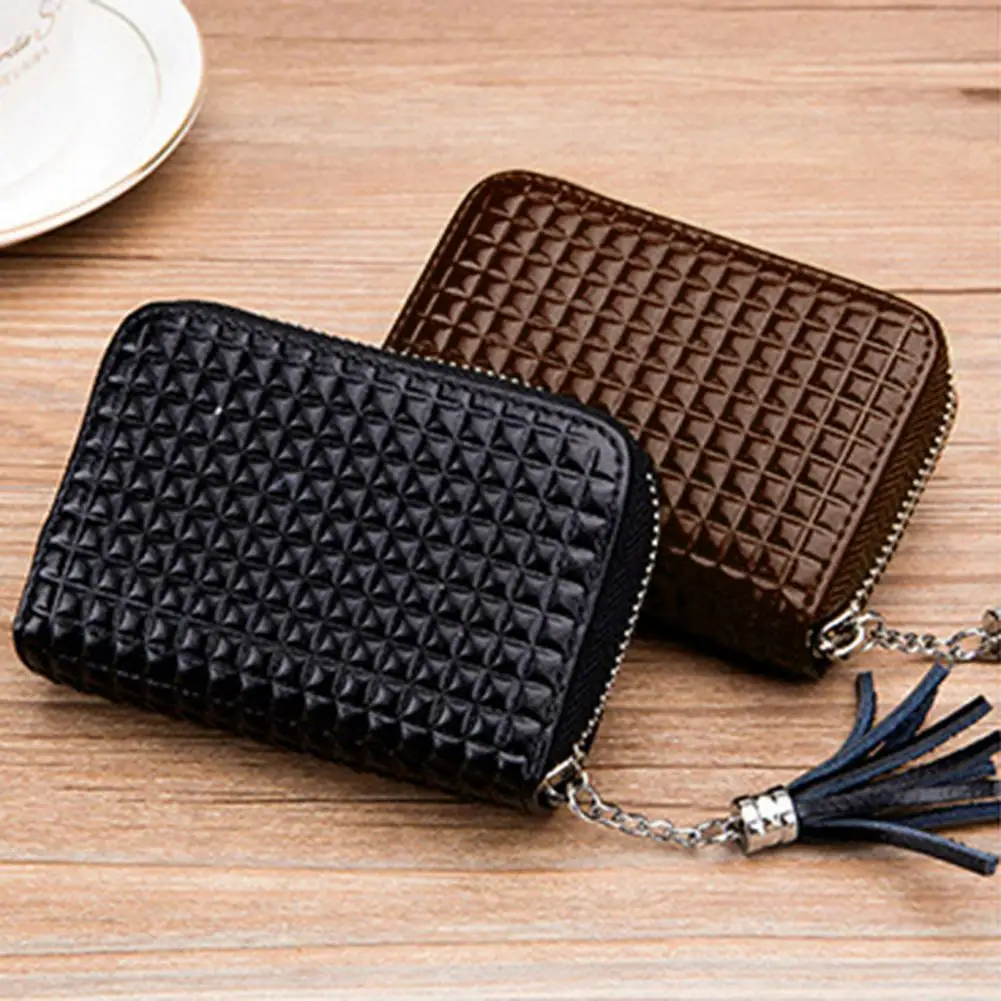 Money Bag Solid Color Credit Card Holder Classic Plaid Organizer Women Wallet Coin Pocket Wallet for Daily Life
Money Bag Solid Color Credit Card Holder Classic Plaid Organizer Women Wallet Coin Pocket Wallet for Daily Life