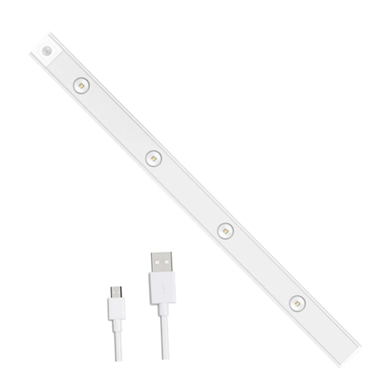 Светодиодный ночсветильник 20 см/30 см/40 см, перезаряжаемая USB-лампа с датчиком движения для кухни, гардероба, светильник инета
Светодиодный ночсветильник 20 см/30 см/40 см, перезаряжаемая USB-лампа с датчиком движения для кухни, гардероба, светильник инета