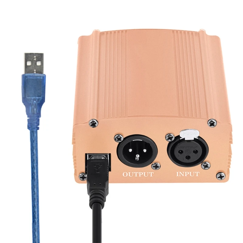 M2EC USB Cable XLR Microphone Cable 1 channel Portable 48V USB Phantom Power for Condenser Mic Accessories
M2EC USB Cable XLR Microphone Cable 1 channel Portable 48V USB Phantom Power for Condenser Mic Accessories