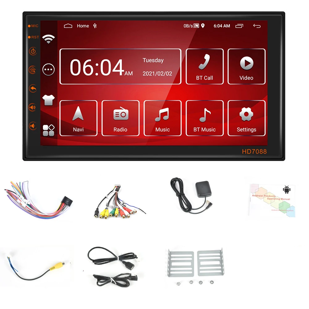 2Din Android 7Inch Car Multimedia Player Stereo Radio Receiver GPS Tape Recorder for
2Din Android 7Inch Car Multimedia Player Stereo Radio Receiver GPS Tape Recorder for