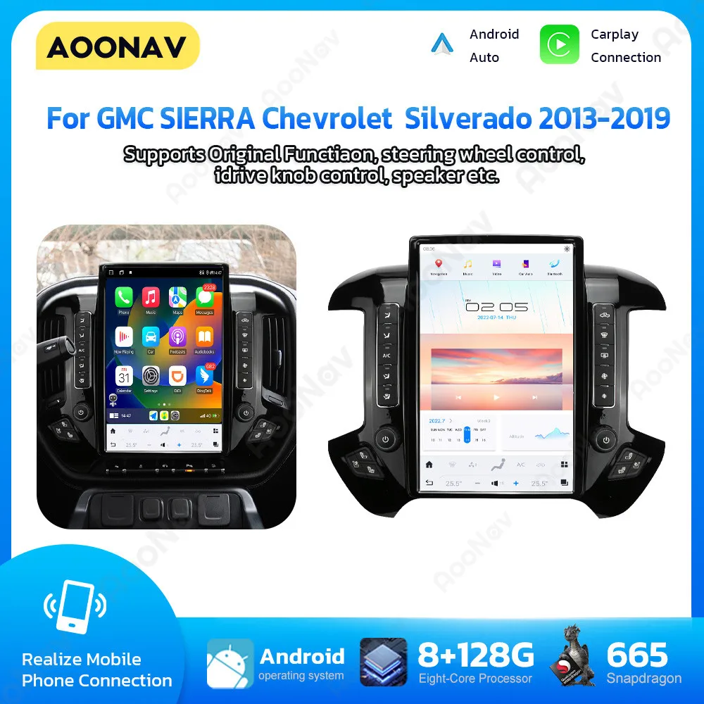 14,4 "Android 11 мультимедийный экран для GMC SIERRA Chevrolet Silverado 2013-2019 беспроводной Apple Carplay автоблок
14,4 "Android 11 мультимедийный экран для GMC SIERRA Chevrolet Silverado 2013-2019 беспроводной Apple Carplay автоблок