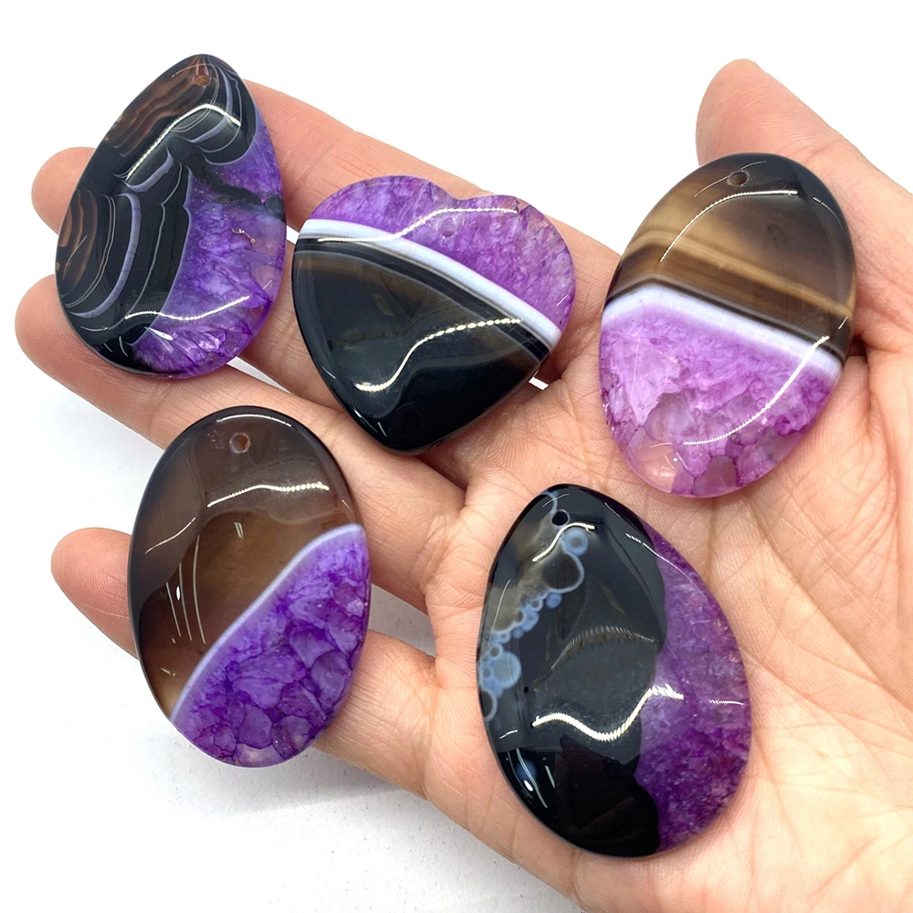 Natural Stone Striped Agate Pendant Oval Peach Heart Amethyst Pendant Jewelry DIY Making Pendant Necklace Supplies Charm
Natural Stone Striped Agate Pendant Oval Peach Heart Amethyst Pendant Jewelry DIY Making Pendant Necklace Supplies Charm