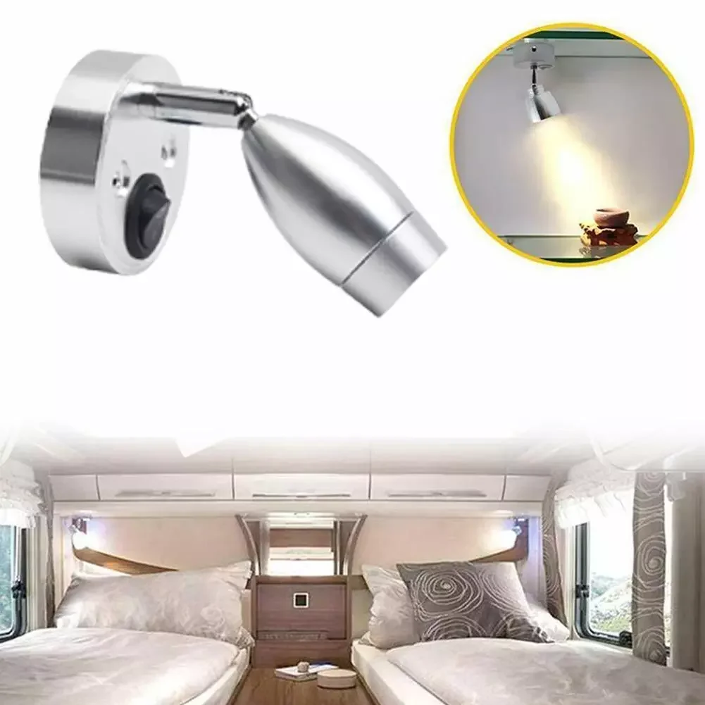 Accesorios moto Spot Reading Light DC12V 6000K Warm White RV Bedside Boat Lamp Wall Camp Trailer Home Caravan Lighting Boat Inte
Accesorios moto Spot Reading Light DC12V 6000K Warm White RV Bedside Boat Lamp Wall Camp Trailer Home Caravan Lighting Boat Inte