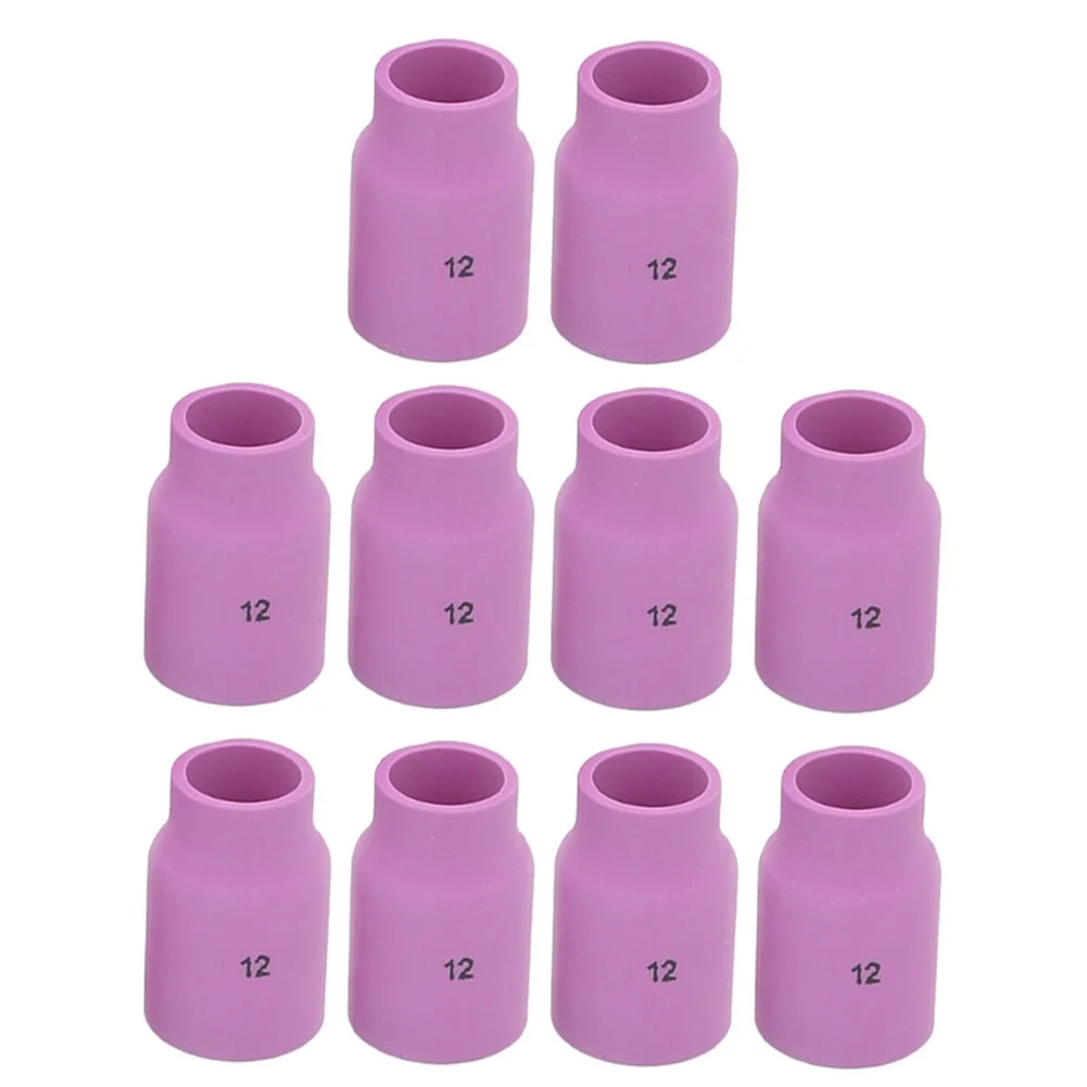 10Pcs Ceramic Cup 48mm 12# Alumina Nozzles For TIG WP9 20 WP17 18 26 Welding Torch D19 X48mm Welding Equipment Accessories
10Pcs Ceramic Cup 48mm 12# Alumina Nozzles For TIG WP9 20 WP17 18 26 Welding Torch D19 X48mm Welding Equipment Accessories