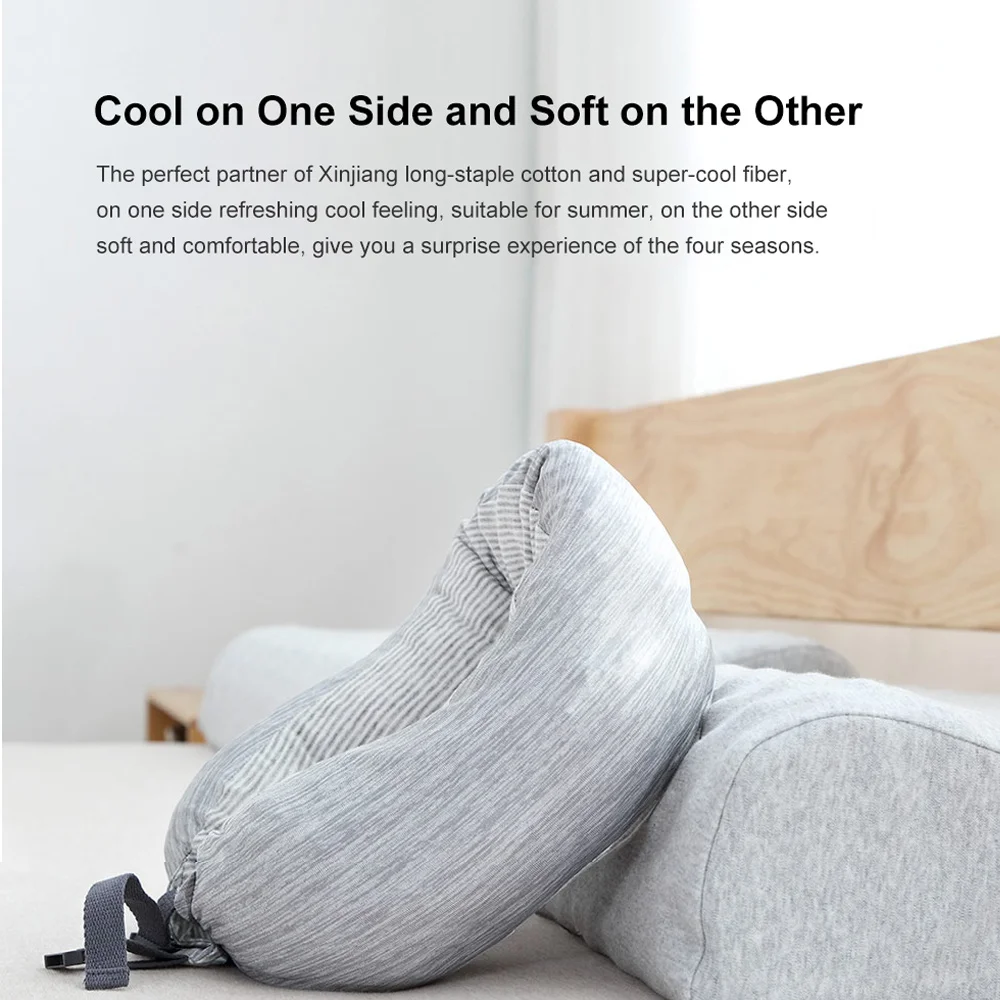 Xiaomi Soft U Shaped Slow Multifunctional TPE Hose Travel Neck Pillow for Office Flight Traveling Pillows Head Rest
Xiaomi Soft U Shaped Slow Multifunctional TPE Hose Travel Neck Pillow for Office Flight Traveling Pillows Head Rest