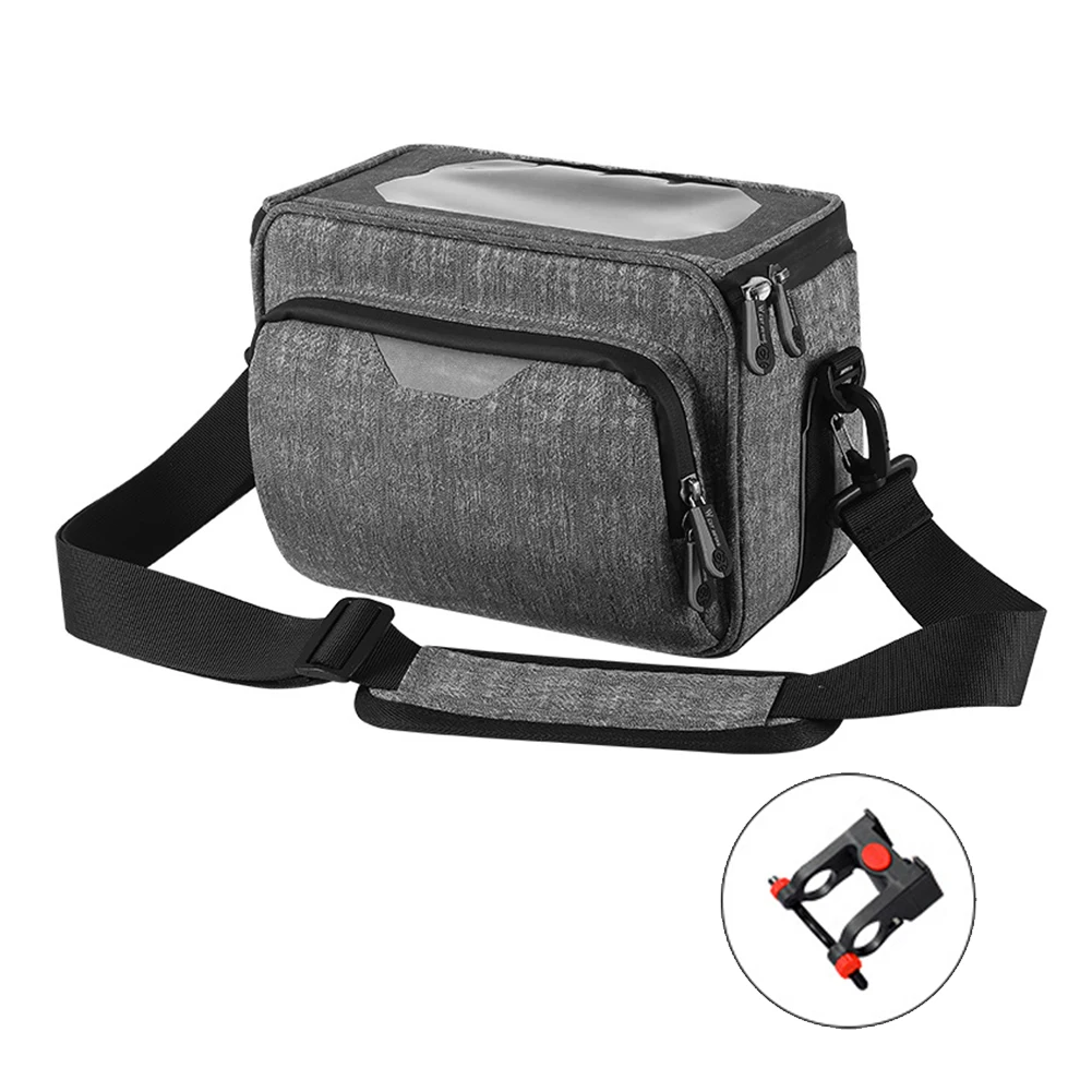 Men Women Quick Release Front Frame Touch Screen Universal Portable MTB Outdoor Waterproof Bike Handlebar Bag Storage Basket
Men Women Quick Release Front Frame Touch Screen Universal Portable MTB Outdoor Waterproof Bike Handlebar Bag Storage Basket