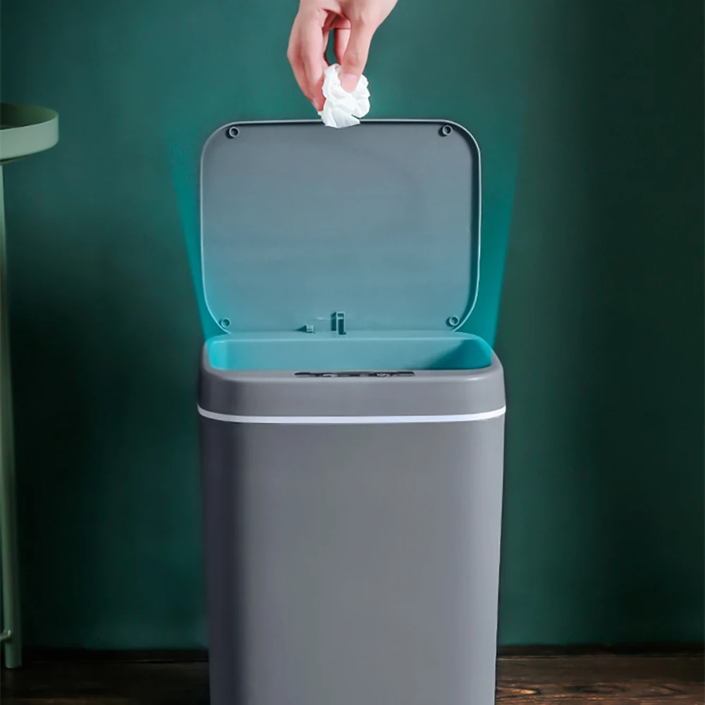 Eco-friend Smart Trash Cans Intelligent Waste Bin Automatic Touchless Bucket Dustbin Infrared Motion Sensor Garbage Trash Bin
Eco-friend Smart Trash Cans Intelligent Waste Bin Automatic Touchless Bucket Dustbin Infrared Motion Sensor Garbage Trash Bin