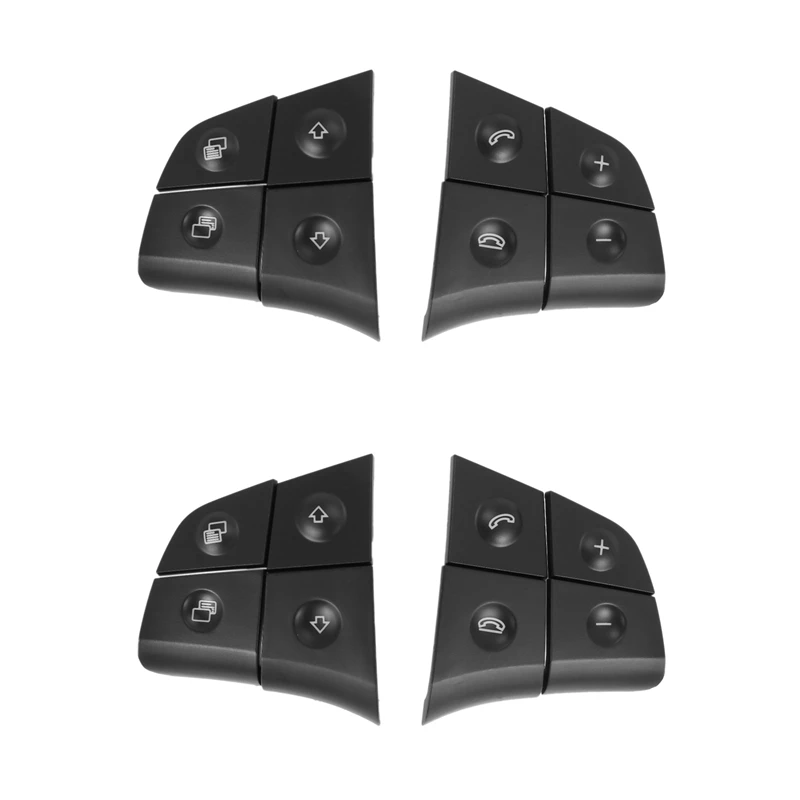 2X Car Multifunction Audio Steering Wheel Button For Mercedes-Benz W164 GL ML 2006-2009 Black
2X Car Multifunction Audio Steering Wheel Button For Mercedes-Benz W164 GL ML 2006-2009 Black