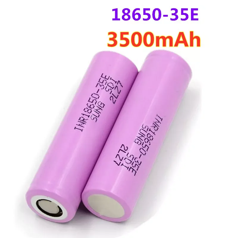 100% Original 18650 35E Batterys INR18650-35E 3500mAh 25A Rechargable Battery for Samsung-35E Tool Battery
100% Original 18650 35E Batterys INR18650-35E 3500mAh 25A Rechargable Battery for Samsung-35E Tool Battery