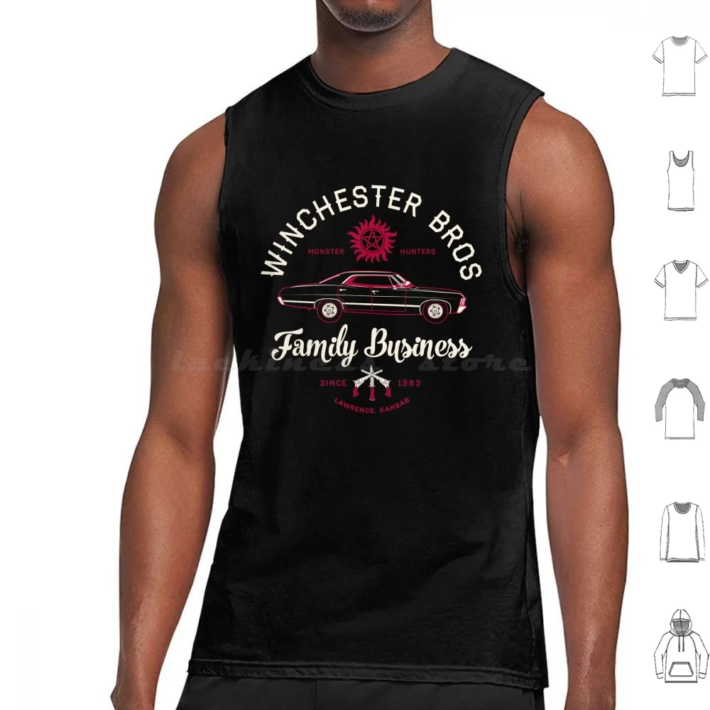 Family Business-Winchester Bros-Occult Horror Tank Tops Vest Sleeveless Supernatural Winchester Sam And Dean Horror Impala
Family Business-Winchester Bros-Occult Horror Tank Tops Vest Sleeveless Supernatural Winchester Sam And Dean Horror Impala