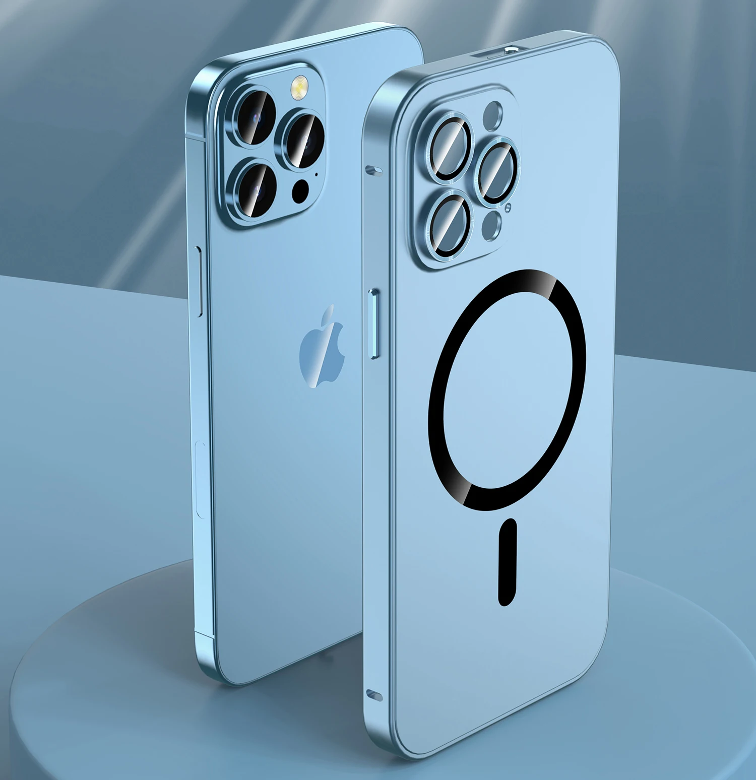 10PCS/Lot Metal Magnetic Matte Case For iPhone 12 13 14 Pro Max Glass Lens Aluminium Alloy Frame Magsafe Wireless Charging Cover
10PCS/Lot Metal Magnetic Matte Case For iPhone 12 13 14 Pro Max Glass Lens Aluminium Alloy Frame Magsafe Wireless Charging Cover