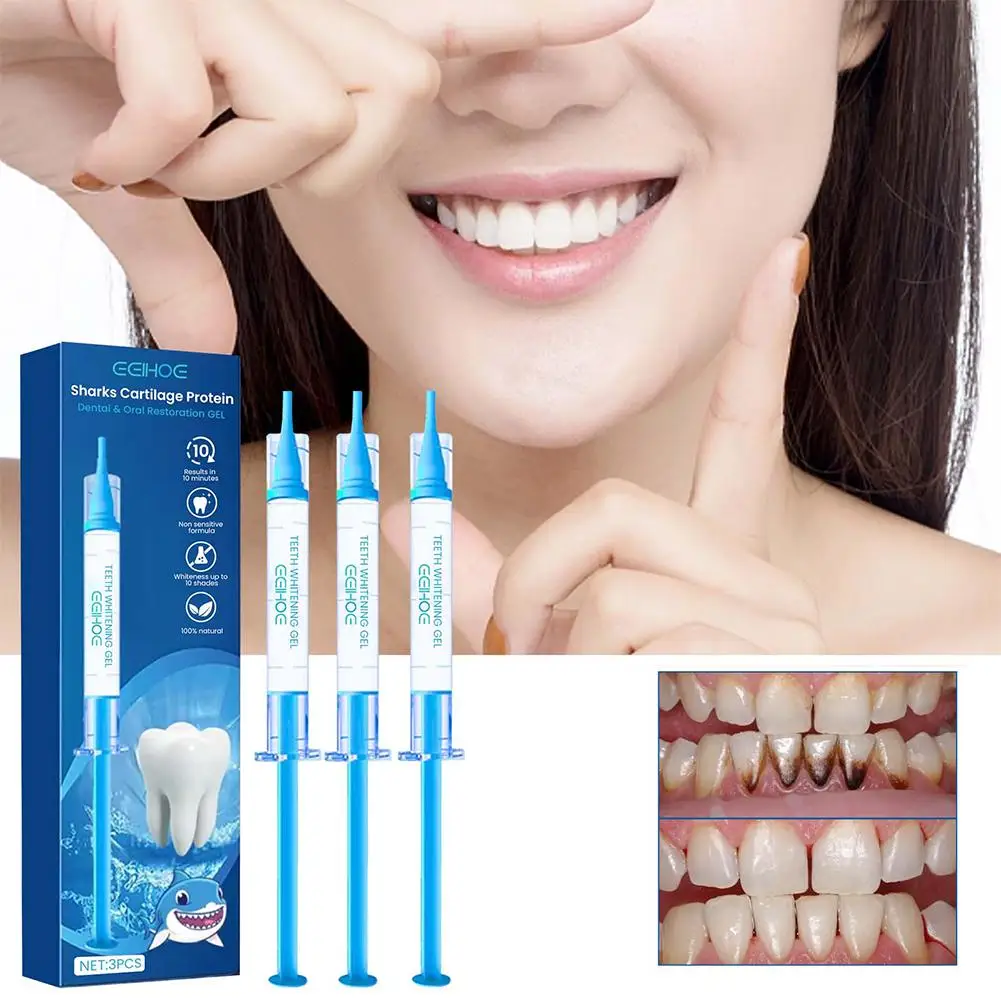 Eelhoe 3pcs Teeth Whitening Gel Light Dental Equipment Kit Products Wholesale Dental Gel Oral System Pens Peroxide Bleachin B2K9
Eelhoe 3pcs Teeth Whitening Gel Light Dental Equipment Kit Products Wholesale Dental Gel Oral System Pens Peroxide Bleachin B2K9