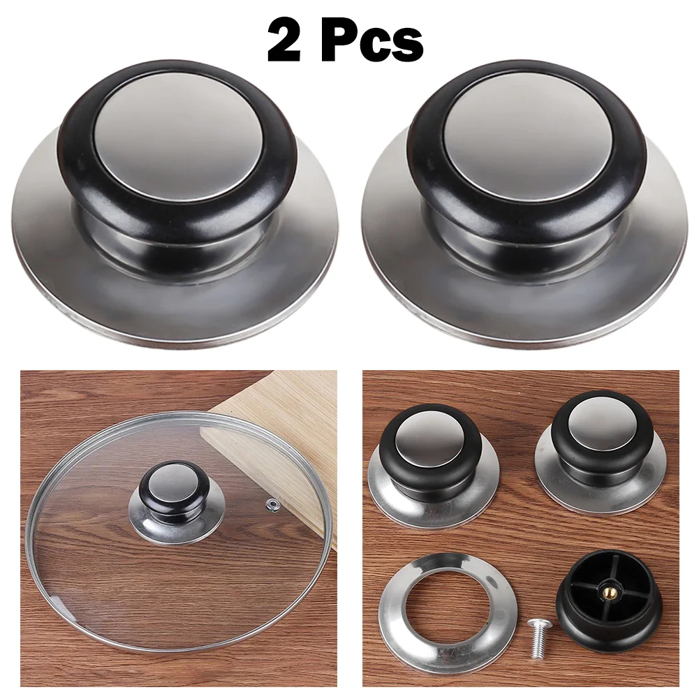 2pcs Universal Replacement Kitchen Cookware Pots Pan Lid Hand Grip Knobs Handle Cover Pan Lid Handle Kitchen Tools Accessories
2pcs Universal Replacement Kitchen Cookware Pots Pan Lid Hand Grip Knobs Handle Cover Pan Lid Handle Kitchen Tools Accessories