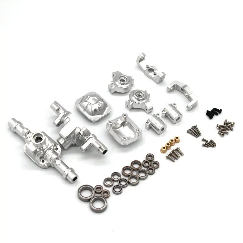 Metal Modification Parts Upgraded Front & Rear Axle Housing for FMS 1/18 Watcher Adventurer Red Rabbit Cool Road Desert Storm RC
Metal Modification Parts Upgraded Front & Rear Axle Housing for FMS 1/18 Watcher Adventurer Red Rabbit Cool Road Desert Storm RC